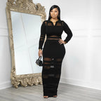 Mesh-Panel Autumn Winter Slim-Fit Sheath Dress With Defined Waist For A Slimmer Look