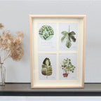 Generic Acrylic Four Collage In One Frame To Add Any Images (Multicolor)