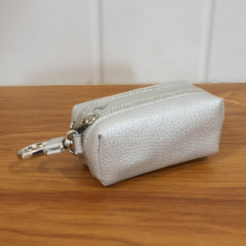 Compact Zipper Key Pouch (1 Pc)