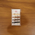 Cute Cartoon Cat Design Hair Clips Set (4 Pc)