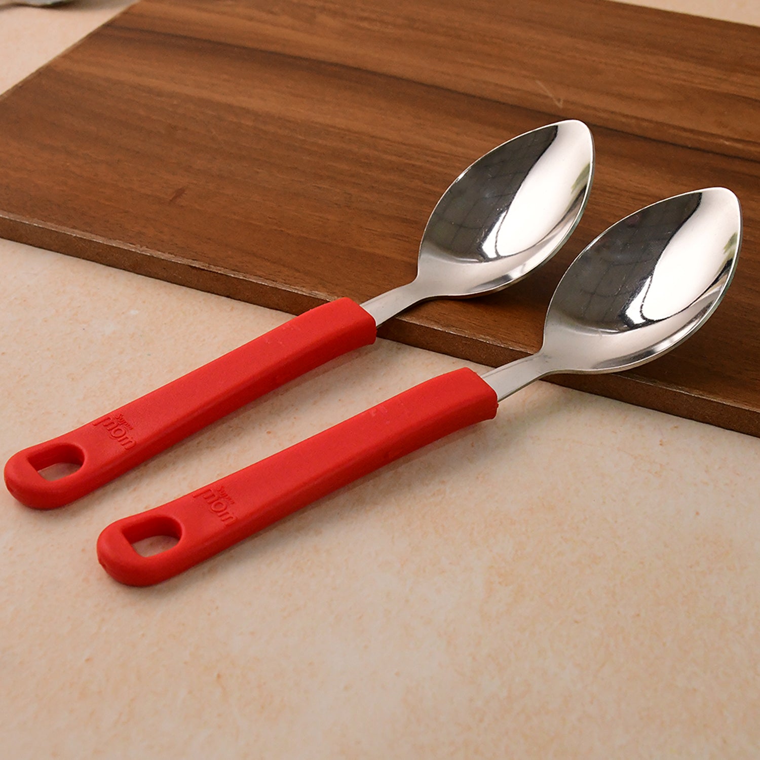Supermom Premium Stainless Steel Table Spoon (6 Pc  Set)