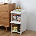 Multipurpose Storage Cabinet Storage Solutions Plastic Drawers  Multi Layer Wardrobe Storage Drawers  Foldable Multipurpose Drawer Units For Kitchen Bathroom Bedroom Cloth (2 Layer)
