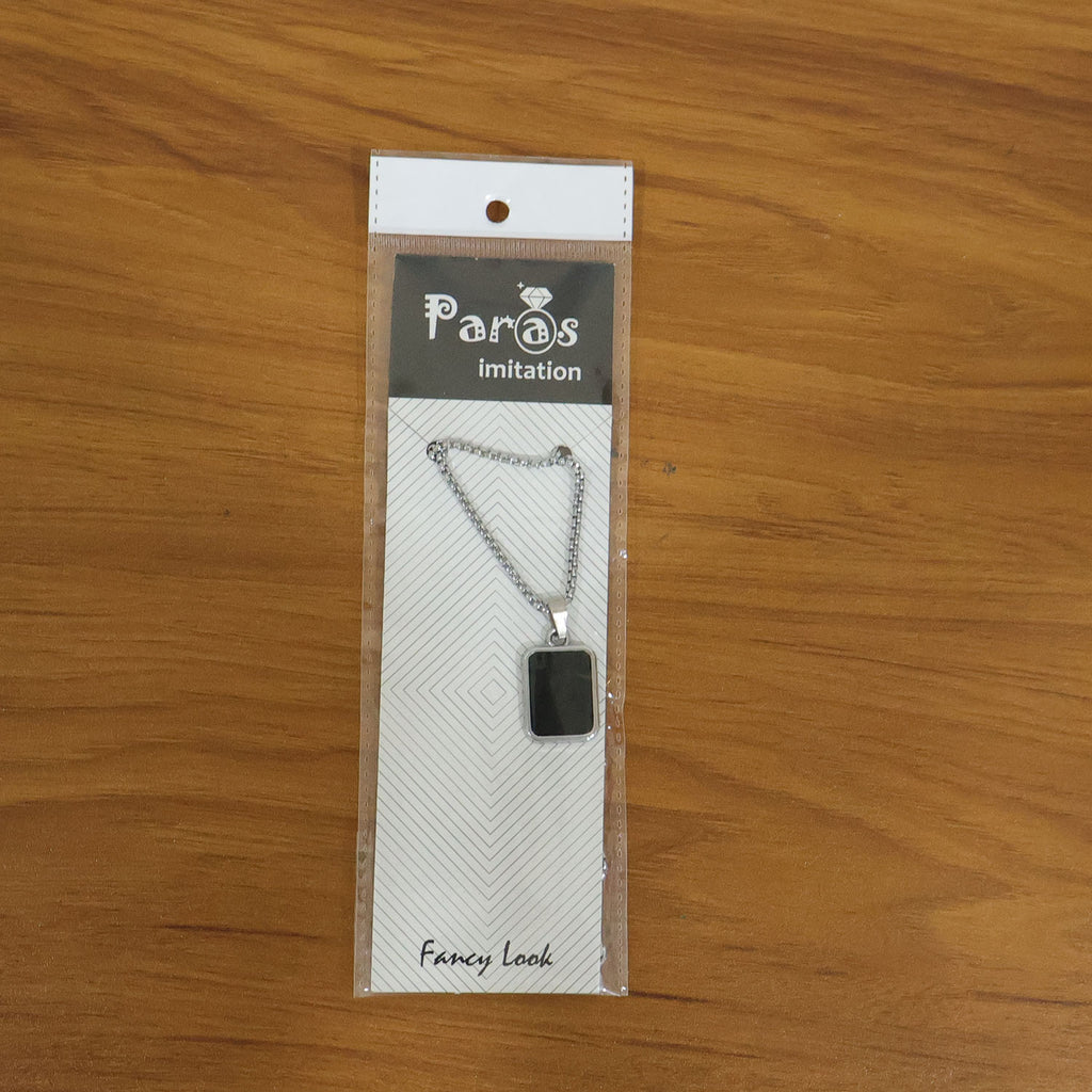 Premium Stainless-Steel Men’s Fashion Pendant Chain (1 Pc)