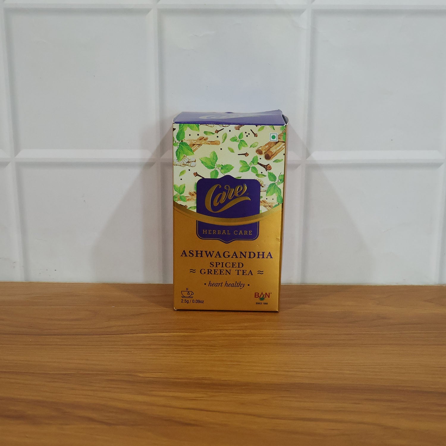 Ashwagandha Spiced Green Tea 62.5 Gm (25 Pkt, Per Pkt 2.5 Gm)