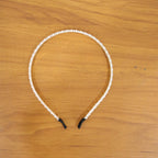 Fashion pearl embellished hair accessory