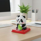 Car dashboard panda showpiece