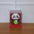 Small animated panda ornament