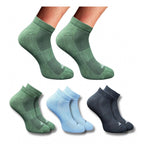 Generic 3_Pair Set Unisex Casual Cotton Printed Low Cut Socks (Multicolor)