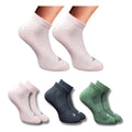 Generic 3_Pair Set Unisex Casual Cotton Printed Low Cut Socks (Multicolor)
