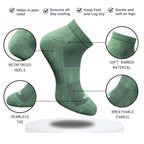 Generic 3_Pair Set Unisex Casual Cotton Printed Low Cut Socks (Multicolor)