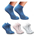 Generic 3_Pair Set Unisex Casual Cotton Printed Low Cut Socks (Multicolor)