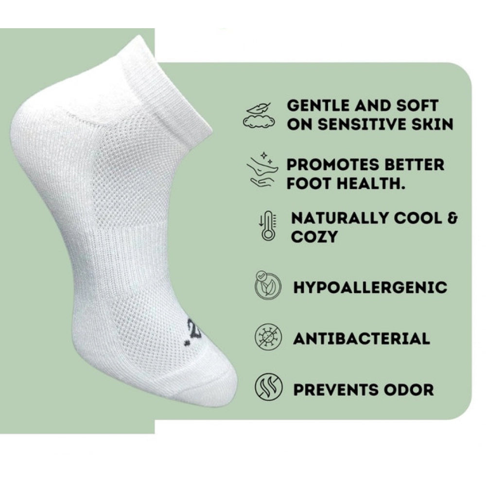 Generic 3_Pair Set Unisex Casual Cotton Printed Low Cut Socks (Multicolor)