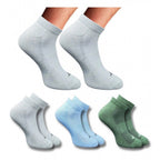 Generic 3_Pair Set Unisex Casual Cotton Printed Low Cut Socks (Multicolor)