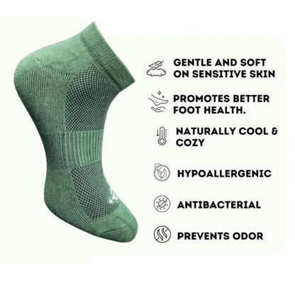 Generic 3_Pair Set Unisex Casual Cotton Printed Low Cut Socks (Multicolor)