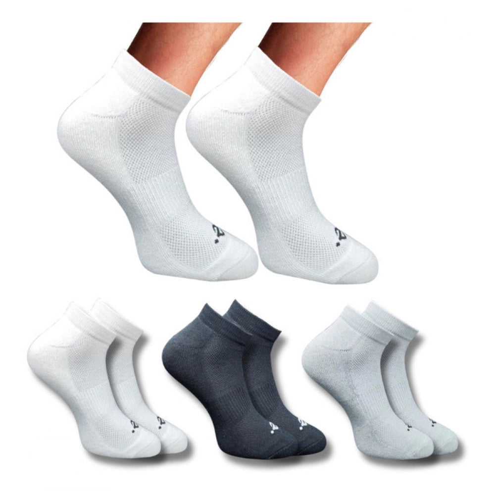 Generic 3_Pair Set Unisex Casual Cotton Printed Low Cut Socks (Multicolor)
