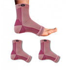 Generic 3_Pair Set Unisex Casual Cotton Printed Ankle Length Support Socks (Multicolor)