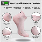 Generic 4_Pair Set Unisex Casual Bamboo Cotton Printed Ankle Length Socks (Multicolor)