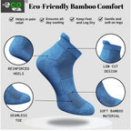 Generic 4_Pair Set Unisex Casual Bamboo Cotton Printed Ankle Length Socks (Multicolor)