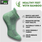 Generic 4_Pair Set Unisex Casual Bamboo Cotton Printed Ankle Length Socks (Multicolor)