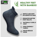 Generic 4_Pair Set Unisex Casual Bamboo Cotton Printed Ankle Length Socks (Multicolor)