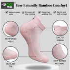 Generic 4_Pair Set Unisex Casual Bamboo Cotton Printed Ankle Length Socks (Multicolor)