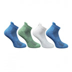 Generic 4_Pair Set Unisex Casual Bamboo Cotton Printed Ankle Length Socks (Multicolor)