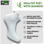 Generic 4_Pair Set Unisex Casual Bamboo Cotton Printed Ankle Length Socks (Multicolor)