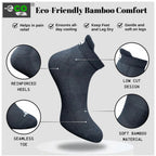 Generic 4_Pair Set Unisex Casual Bamboo Cotton Printed Ankle Length Socks (Multicolor)