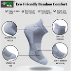 Generic 4_Pair Set Unisex Casual Bamboo Cotton Printed Ankle Length Socks (Multicolor)