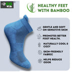 Generic 4_Pair Set Unisex Casual Bamboo Cotton Printed Ankle Length Socks (Multicolor)