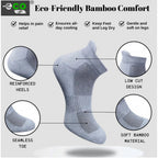 Generic 4_Pair Set Unisex Casual Bamboo Cotton Printed Ankle Length Socks (Multicolor)