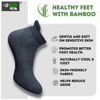 Generic 4_Pair Set Unisex Casual Bamboo Cotton Printed Ankle Length Socks (Multicolor)