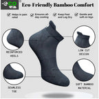 Generic 4_Pair Set Unisex Casual Bamboo Cotton Printed Ankle Length Socks (Multicolor)