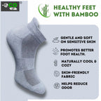 Generic 4_Pair Set Unisex Casual Bamboo Cotton Printed Ankle Length Socks (Multicolor)