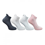 Generic 4_Pair Set Unisex Casual Bamboo Cotton Printed Ankle Length Socks (Multicolor)