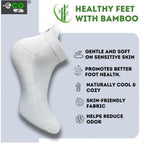 Generic 4_Pair Set Unisex Casual Bamboo Cotton Printed Ankle Length Socks (Multicolor)