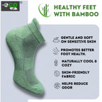Generic 4_Pair Set Unisex Casual Bamboo Cotton Printed Ankle Length Socks (Multicolor)