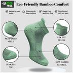 Generic 4_Pair Set Unisex Casual Bamboo Cotton Printed Ankle Length Socks (Multicolor)