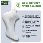 Generic 4_Pair Set Unisex Casual Bamboo Cotton Printed Ankle Length Socks (Multicolor)