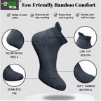 Generic 4_Pair Set Unisex Casual Bamboo Cotton Printed Ankle Length Socks (Multicolor)