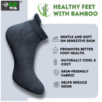 Generic 4_Pair Set Unisex Casual Bamboo Cotton Printed Ankle Length Socks (Multicolor)