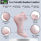 Generic 4_Pair Set Unisex Casual Bamboo Cotton Printed Ankle Length Socks (Multicolor)