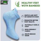 Generic 4_Pair Set Unisex Casual Bamboo Cotton Printed Ankle Length Socks (Multicolor)