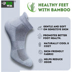 Generic 4_Pair Set Unisex Casual Bamboo Cotton Printed Ankle Length Socks (Multicolor)