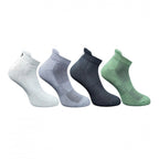 Generic 4_Pair Set Unisex Casual Bamboo Cotton Printed Ankle Length Socks (Multicolor)