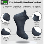 Generic 4_Pair Set Unisex Casual Bamboo Cotton Printed Ankle Length Socks (Multicolor)