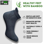Generic 4_Pair Set Unisex Casual Bamboo Cotton Printed Ankle Length Socks (Multicolor)