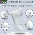 Generic 4_Pair Set Unisex Casual Bamboo Cotton Printed Ankle Length Socks (Multicolor)