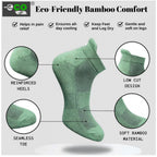 Generic 4_Pair Set Unisex Casual Bamboo Cotton Printed Ankle Length Socks (Multicolor)
