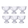 Generic Unbreakable Plastic Dessert And Ice Cream Bowls – Set of 6 for Serving Salad, Fruits And More (Color: Assorted )